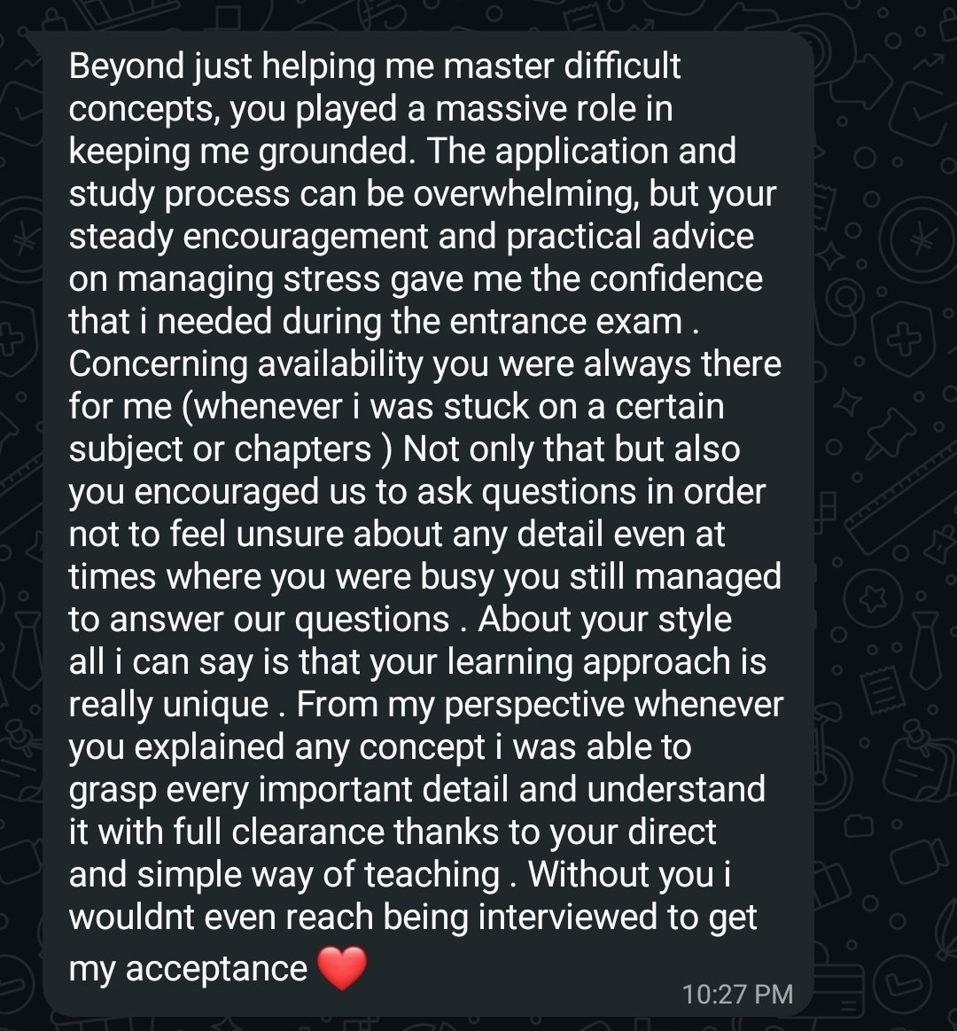 WhatsApp Testimonial Mahmoud Sonji